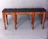 DIAMOND REEF - Cherry, dyed veneers, clear lacquer finish.
30 3/4 x 67 1/2 x 17 1/2 Circa 1990 Diamond Reef
